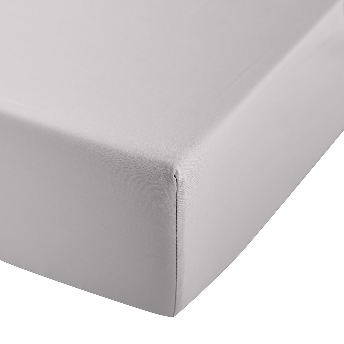 Drap housse Amance · Gris perle