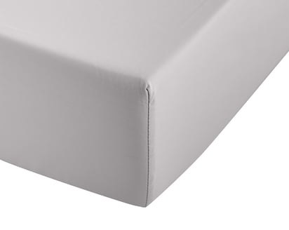 Drap housse Amance · Gris perle