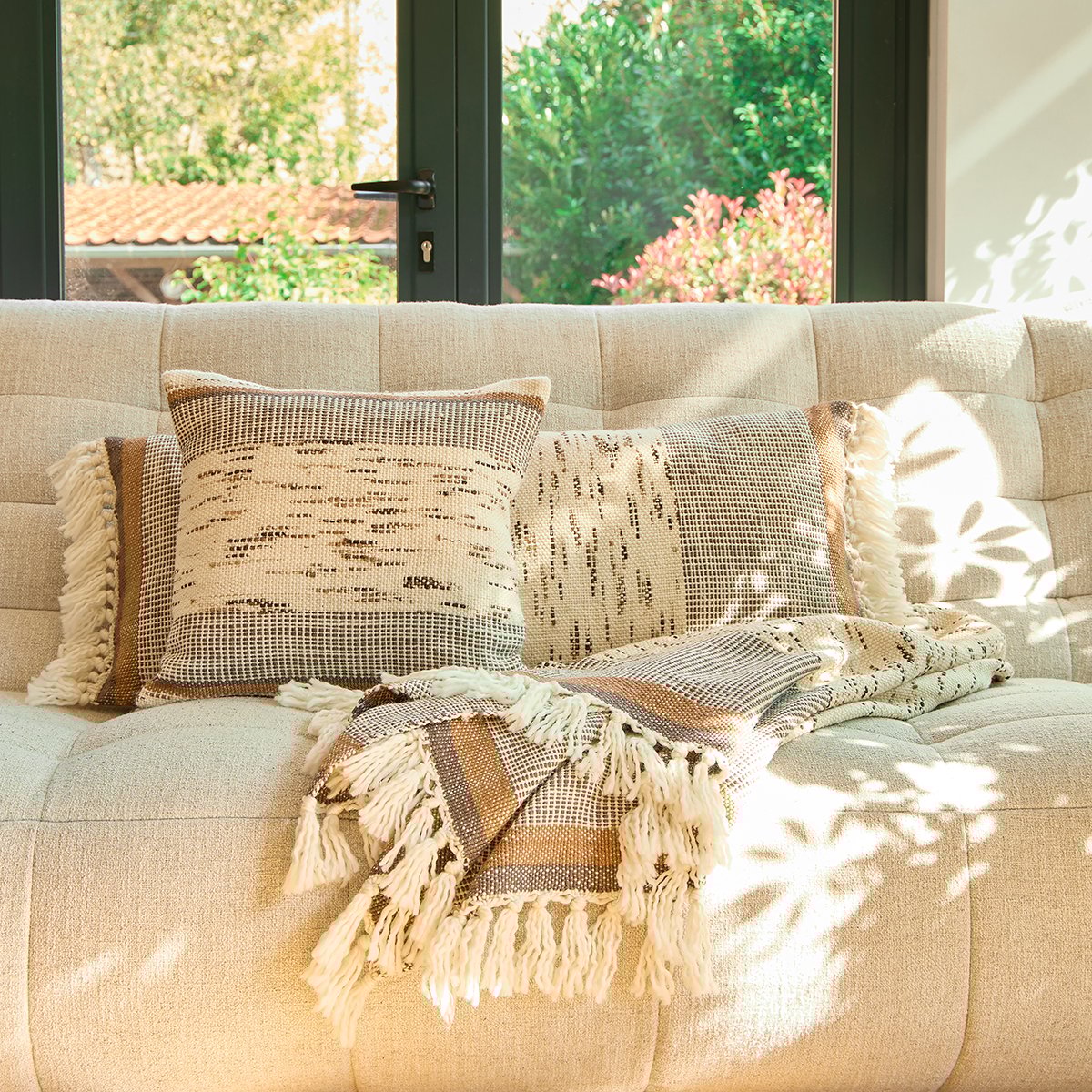 PLAID Claus · Brun/Ecru