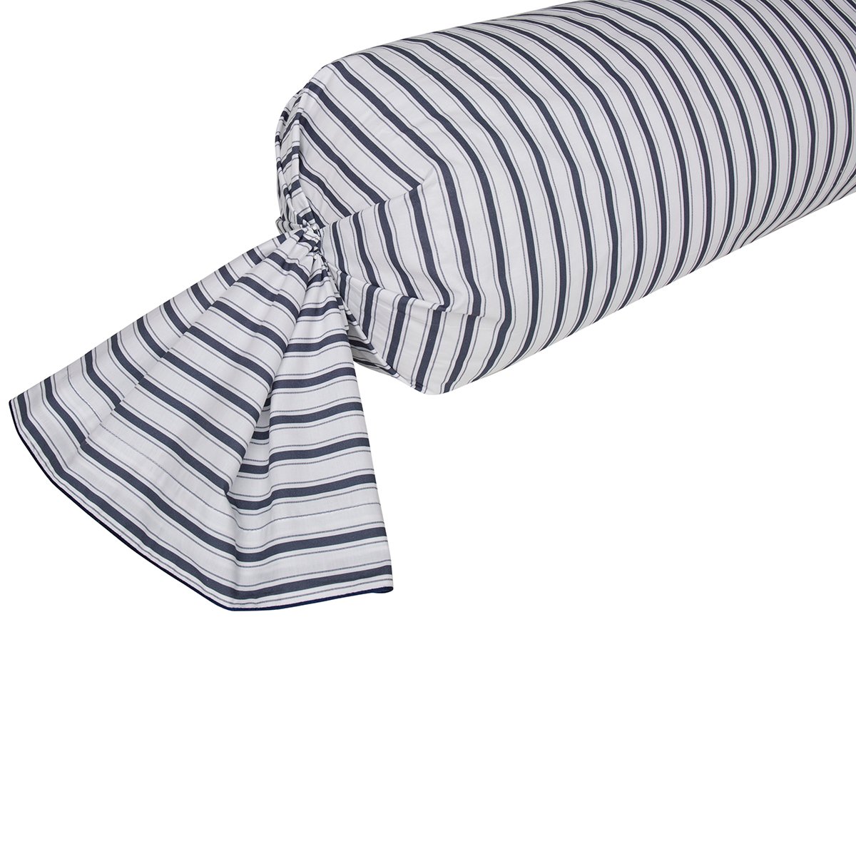 TAIE DE TRAVERSIN 4 Continents · Blanc/Bleu