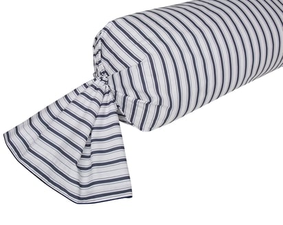 TAIE DE TRAVERSIN 4 Continents · Blanc/Bleu