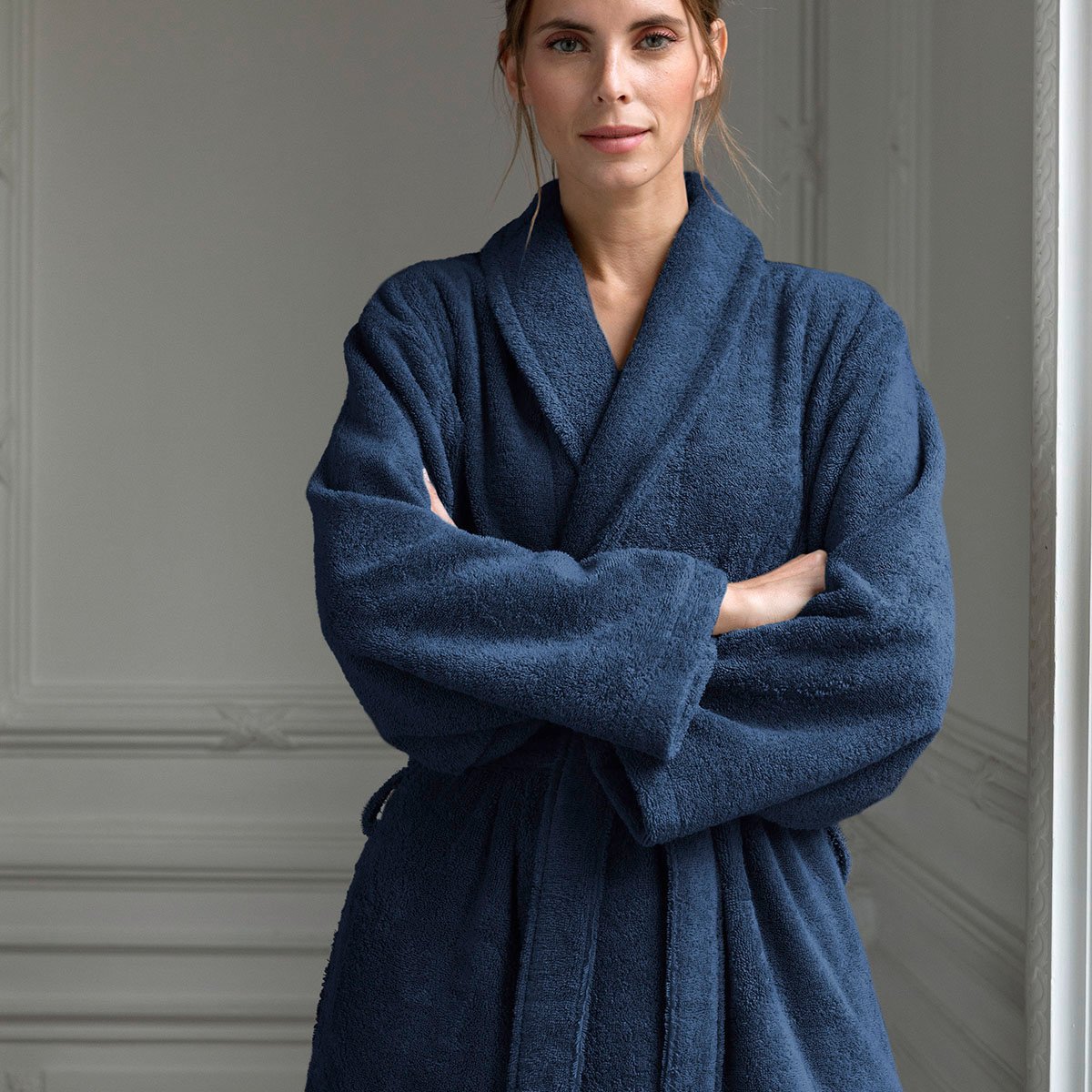 PEIGNOIR Pétale · Bleuet