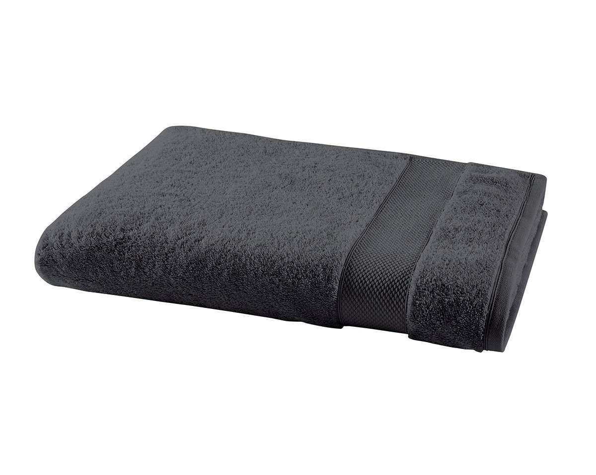 anne de solène DRAP DE DOUCHE Pétale · Poivre