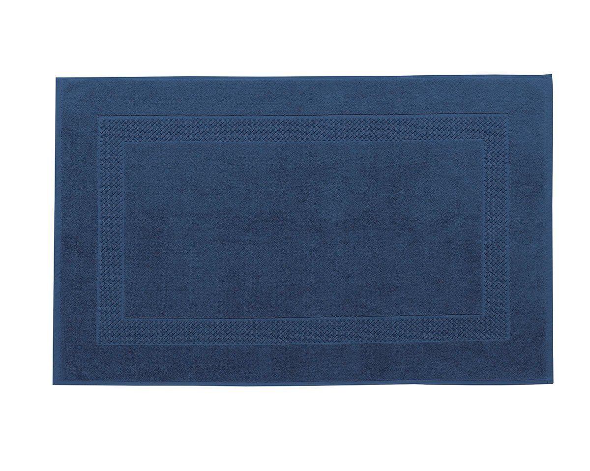anne de solène TAPIS DE BAIN Pétale · Bleuet