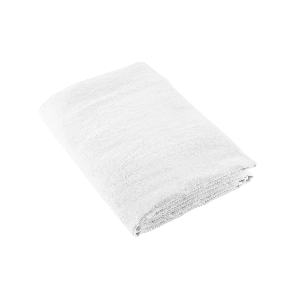 DRAP PLAT Lin Lavé Lina · Blanc