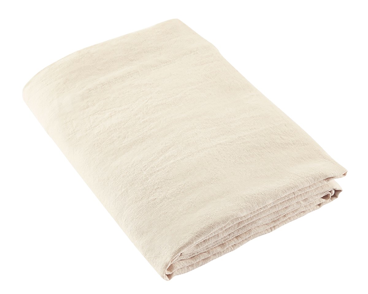 anne de solène DRAP PLAT Lin Lavé Lina · Naturel