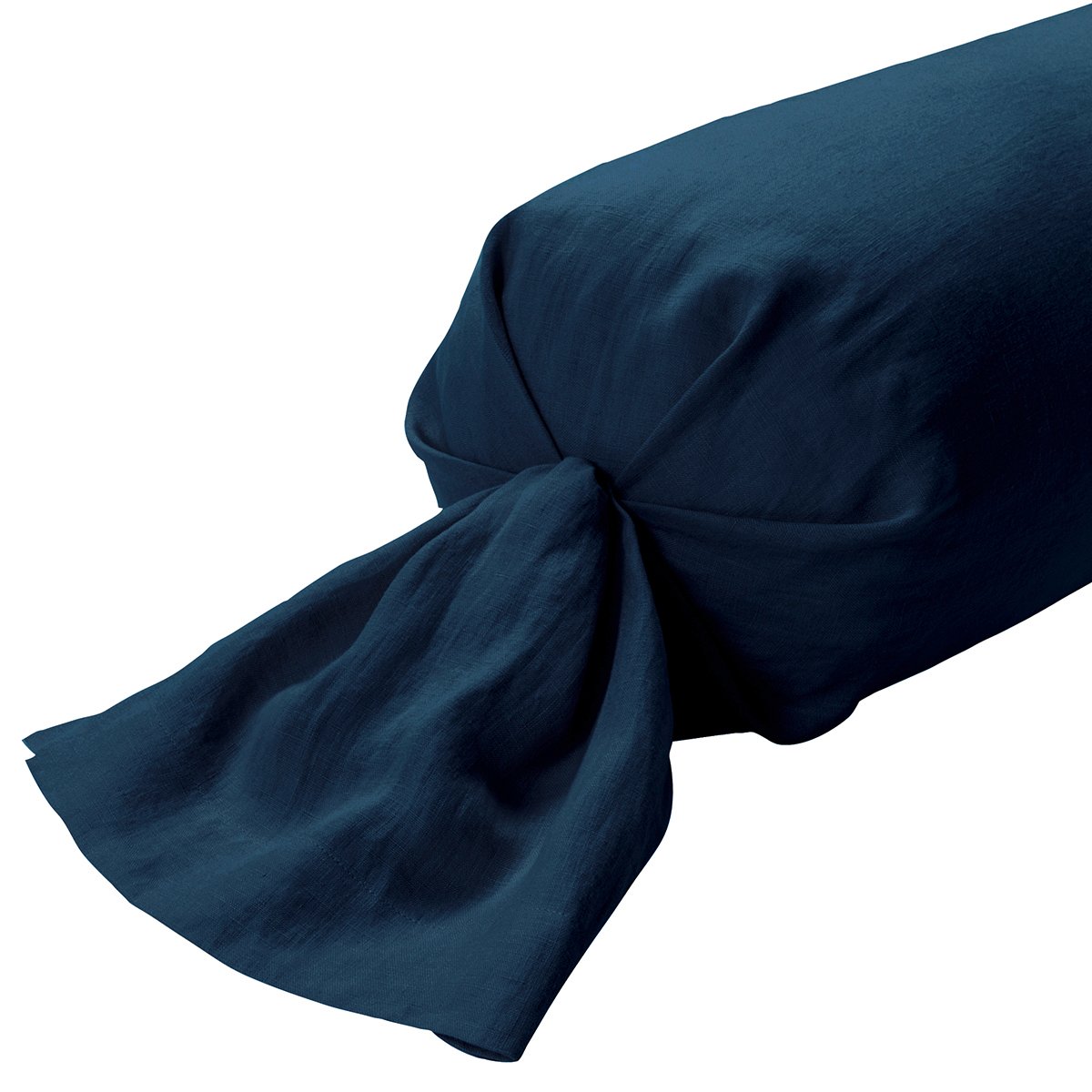 TAIE DE TRAVERSIN Lin Lavé Lina · Bleu De Chine