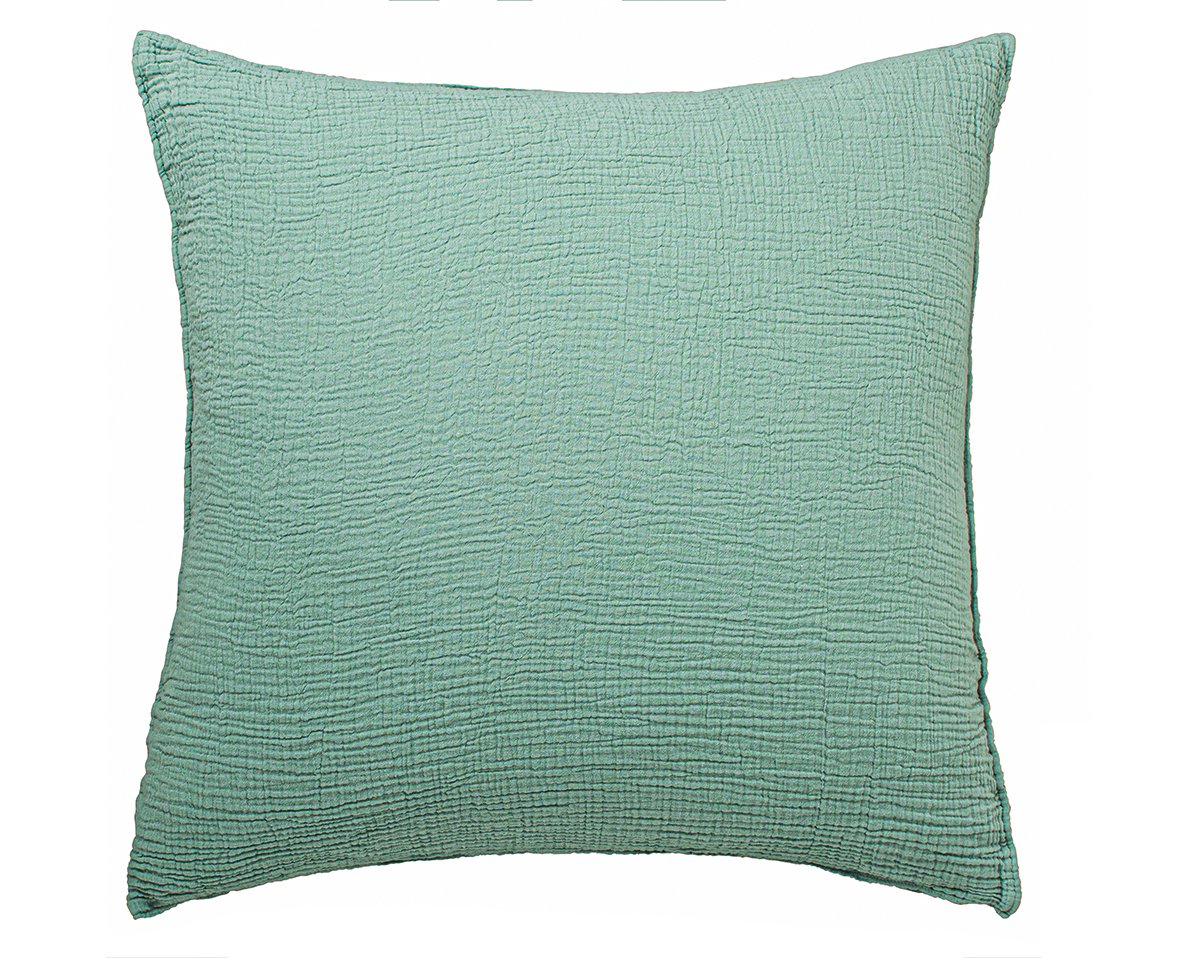anne de solène TAIE D'OREILLER Source · Celadon