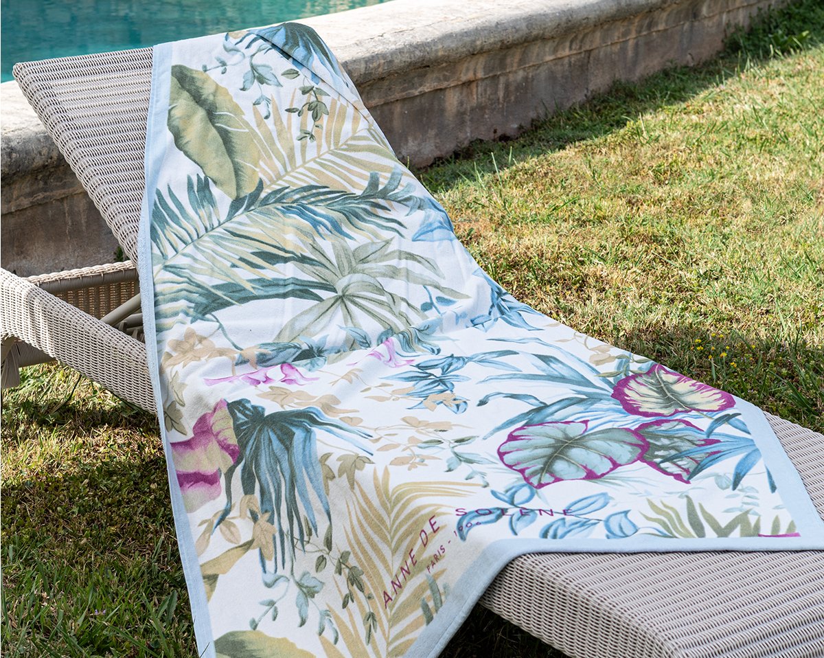 anne de solène DRAP DE PLAGE Hespérides · Vert