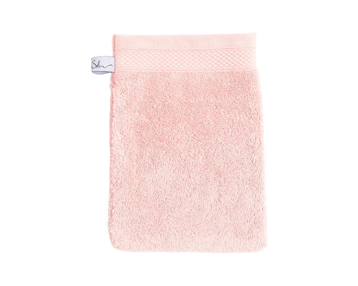 GANT DE TOILETTE Pétale · Rosa