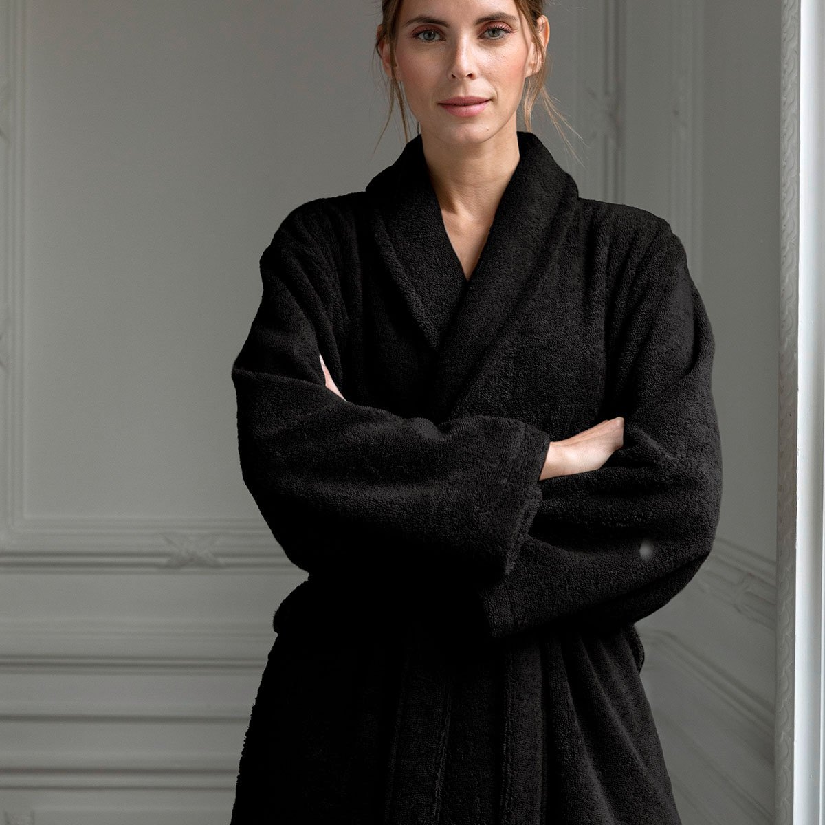 PEIGNOIR Pétale · Réglisse