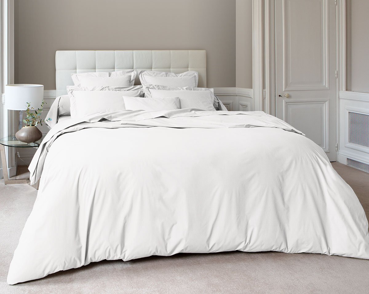 anne de solène HOUSSE DE COUETTE Vexin · Blanc