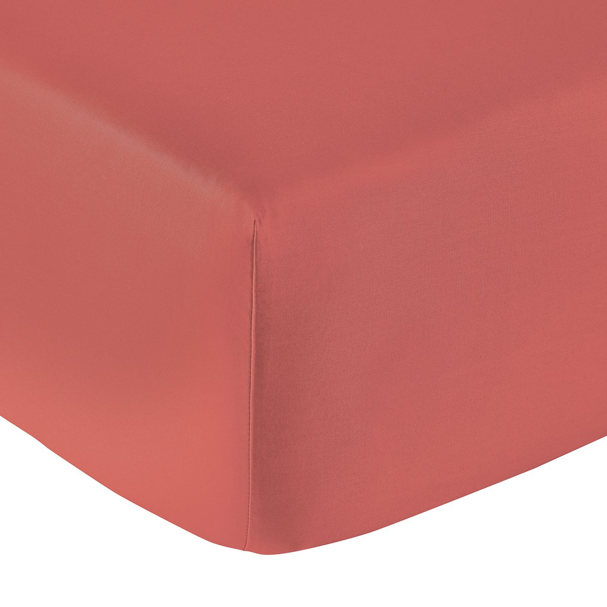 FITTED SHEET Vexin · Terracotta
