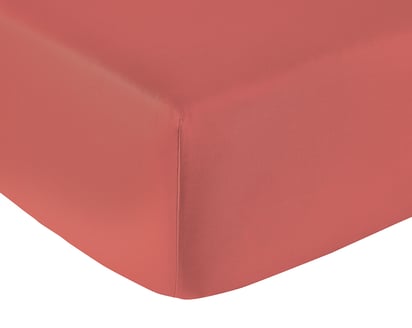 FITTED SHEET Vexin · Terracotta