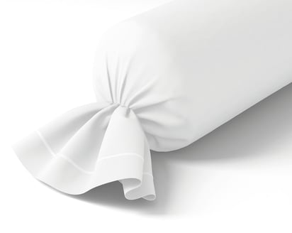 TAIE DE TRAVERSIN Vexin · Blanc