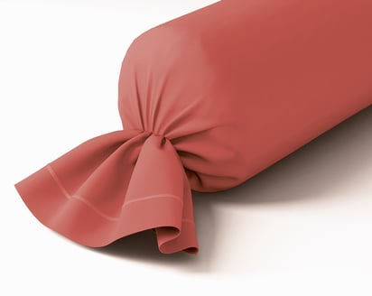 TAIE DE TRAVERSIN Vexin · Terracotta