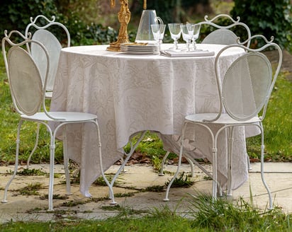 LOT NAPPE + SERVIETTES DE TABLE 4 Continents · Grege