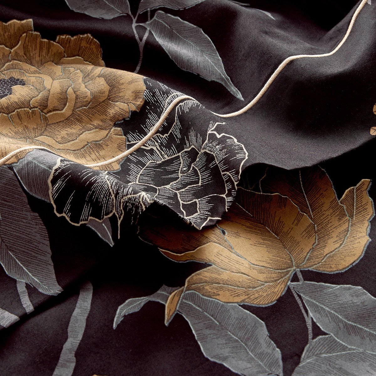 DRAP PLAT Ambre nuit