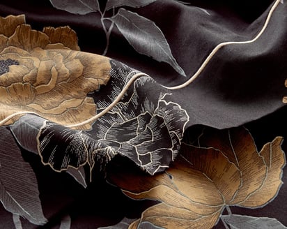 DRAP PLAT Ambre nuit