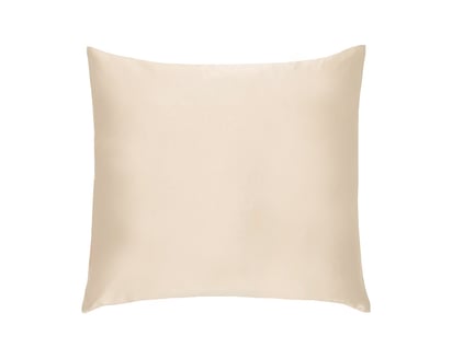 TAIE D'OREILLER EN SOIE Caresse · Caramel