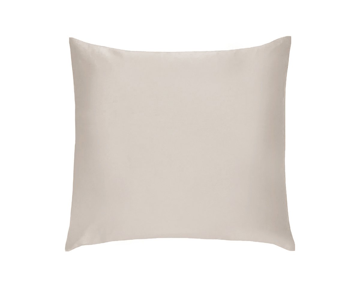 TAIE D'OREILLER EN SOIE Caresse · Nacre