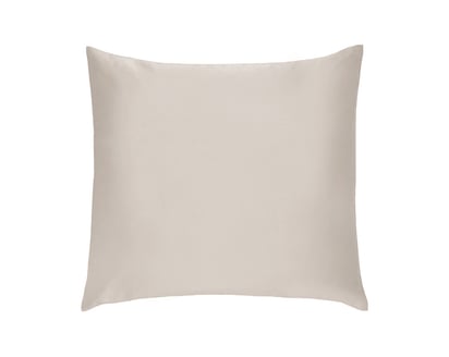 TAIE D'OREILLER EN SOIE Caresse · Nacre