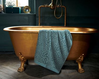 DRAP DE BAIN Imaginaire · Vert canard