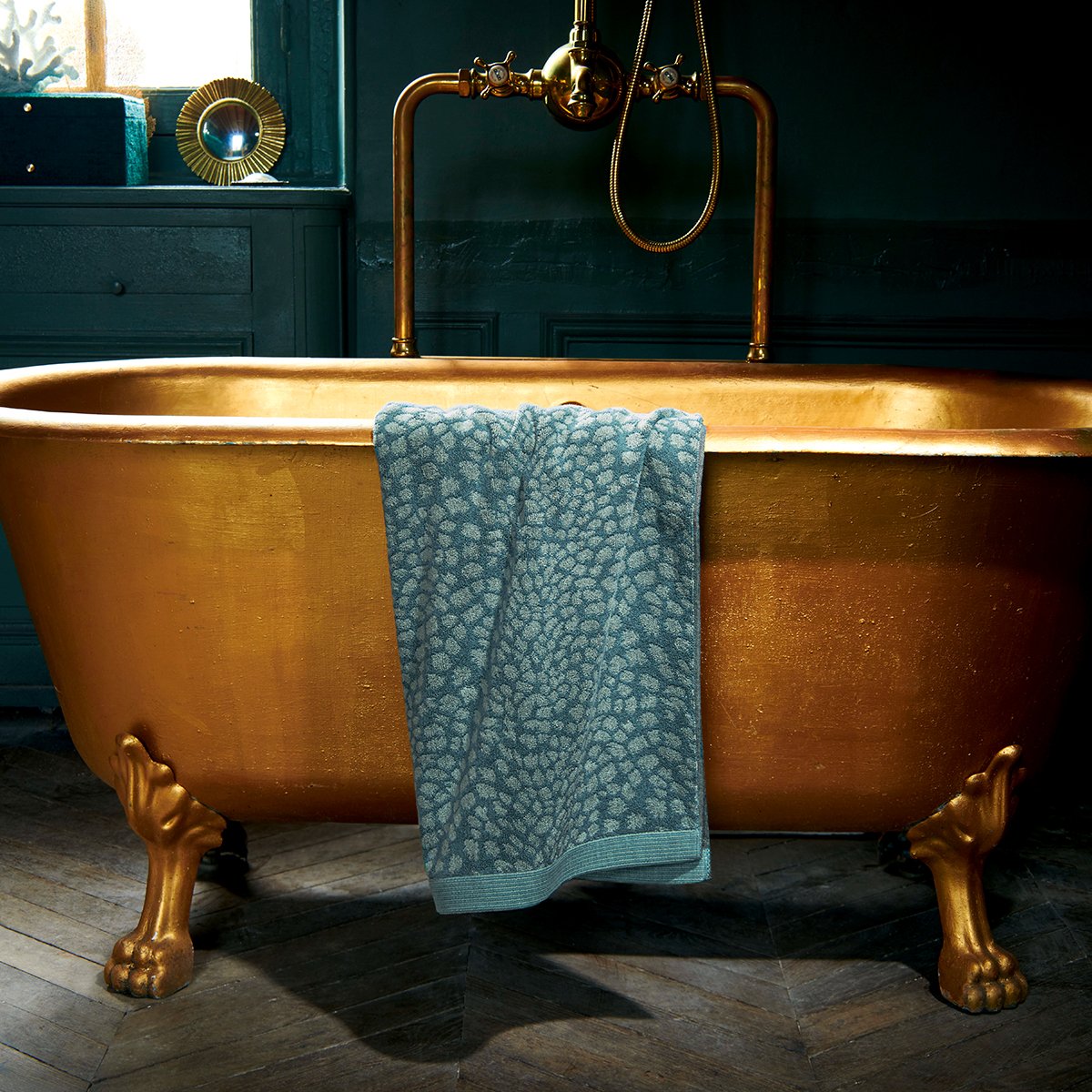 BATH TOWEL Imaginaire · Vert canard