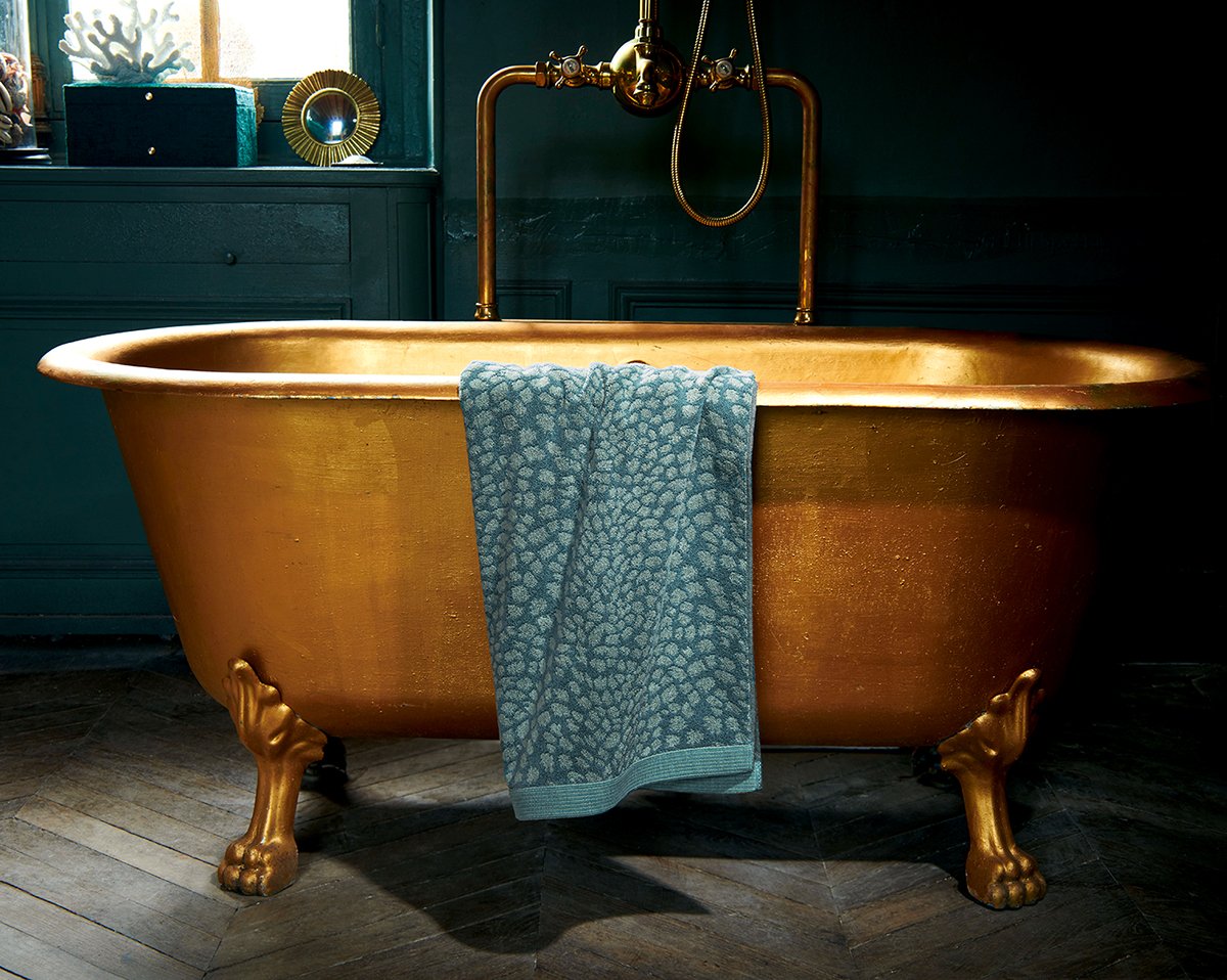 BATH TOWEL Imaginaire · Vert canard