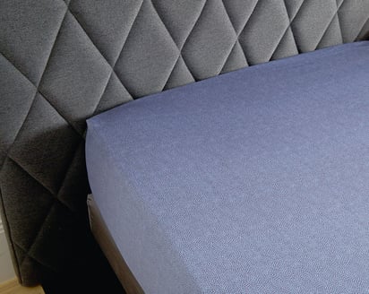 DRAP HOUSSE Imaginaire · Bleu nuit