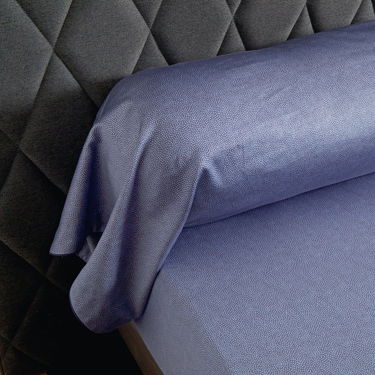 TAIE DE TRAVERSIN Imaginaire · Bleu nuit