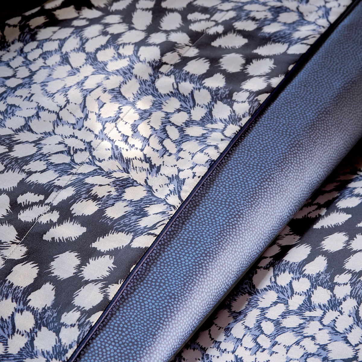 DRAP PLAT Imaginaire · Bleu nuit