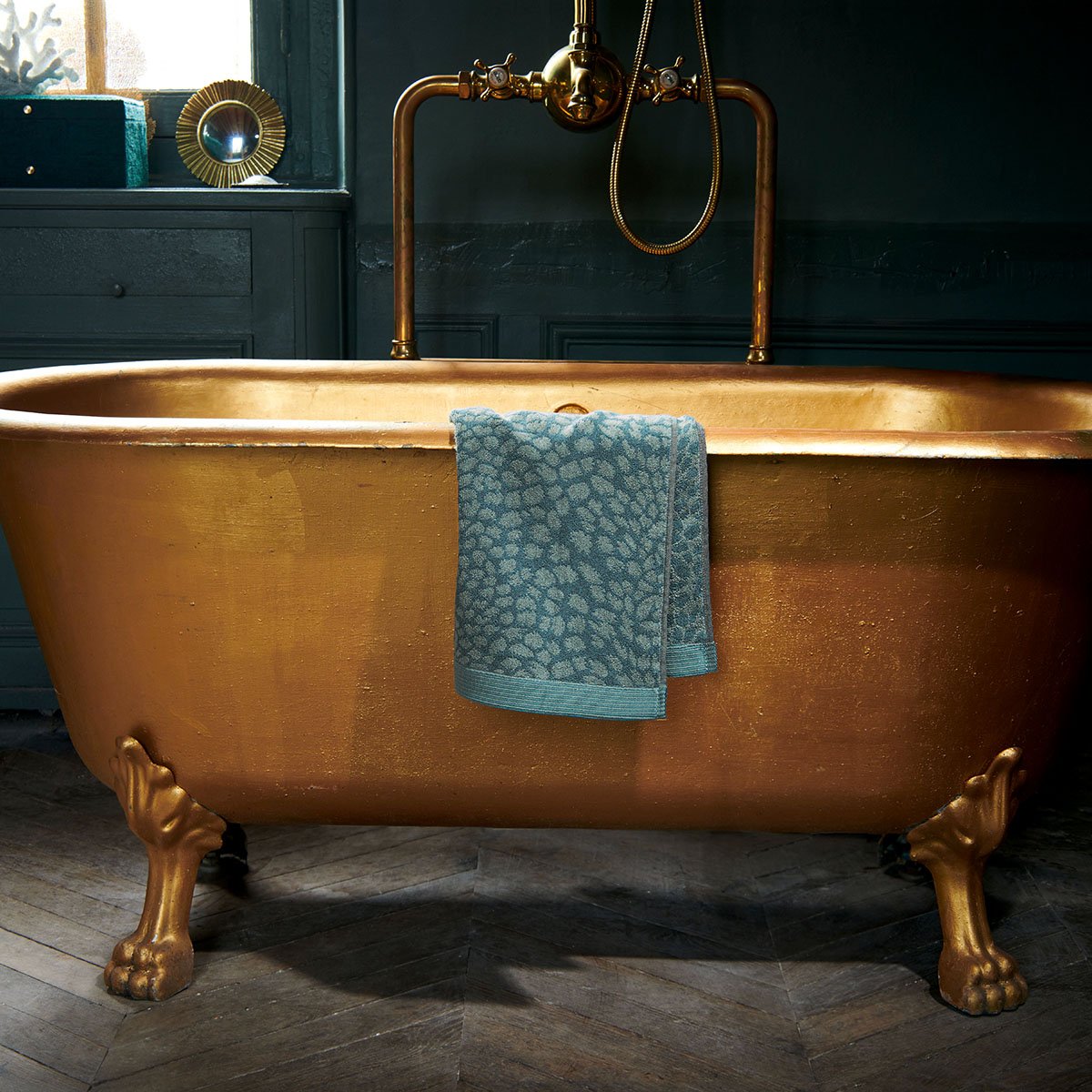 SERVIETTE Imaginaire · Vert canard