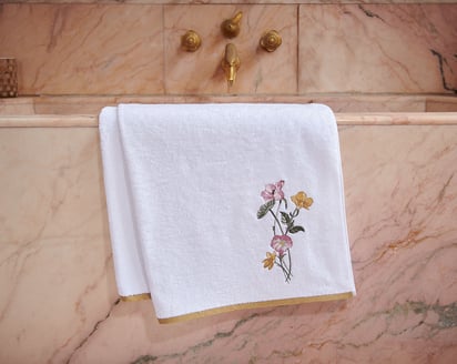 DRAP DE BAIN Perle lune