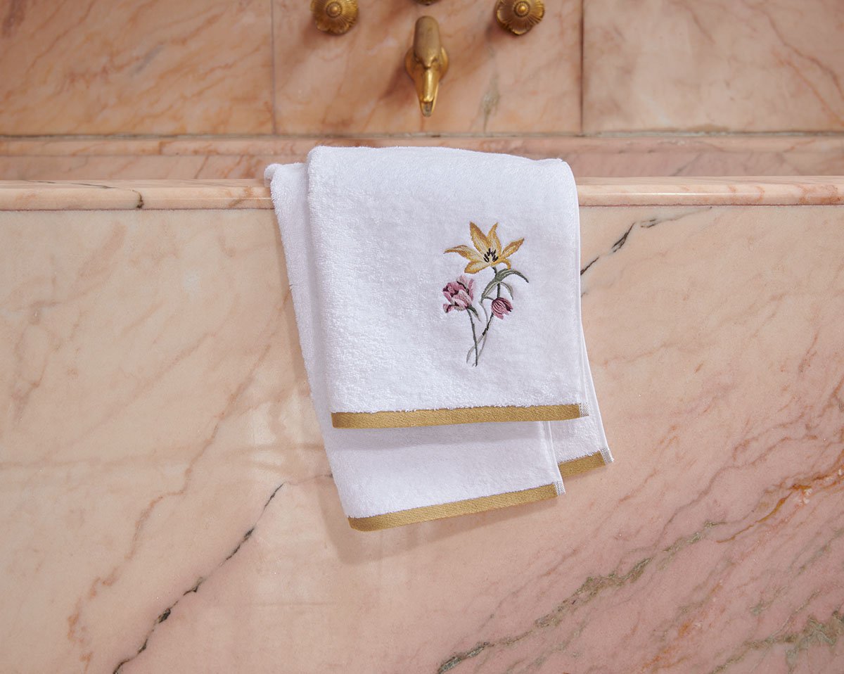 Rose gold bathroom towels online