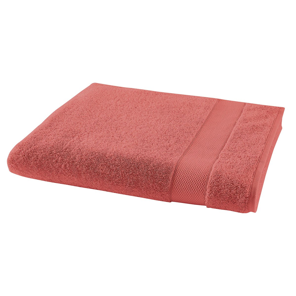 DRAP DE BAIN Pétale · Terre de sienne