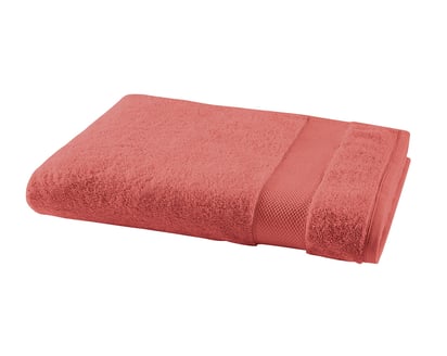 DRAP DE DOUCHE Pétale · Terre de sienne