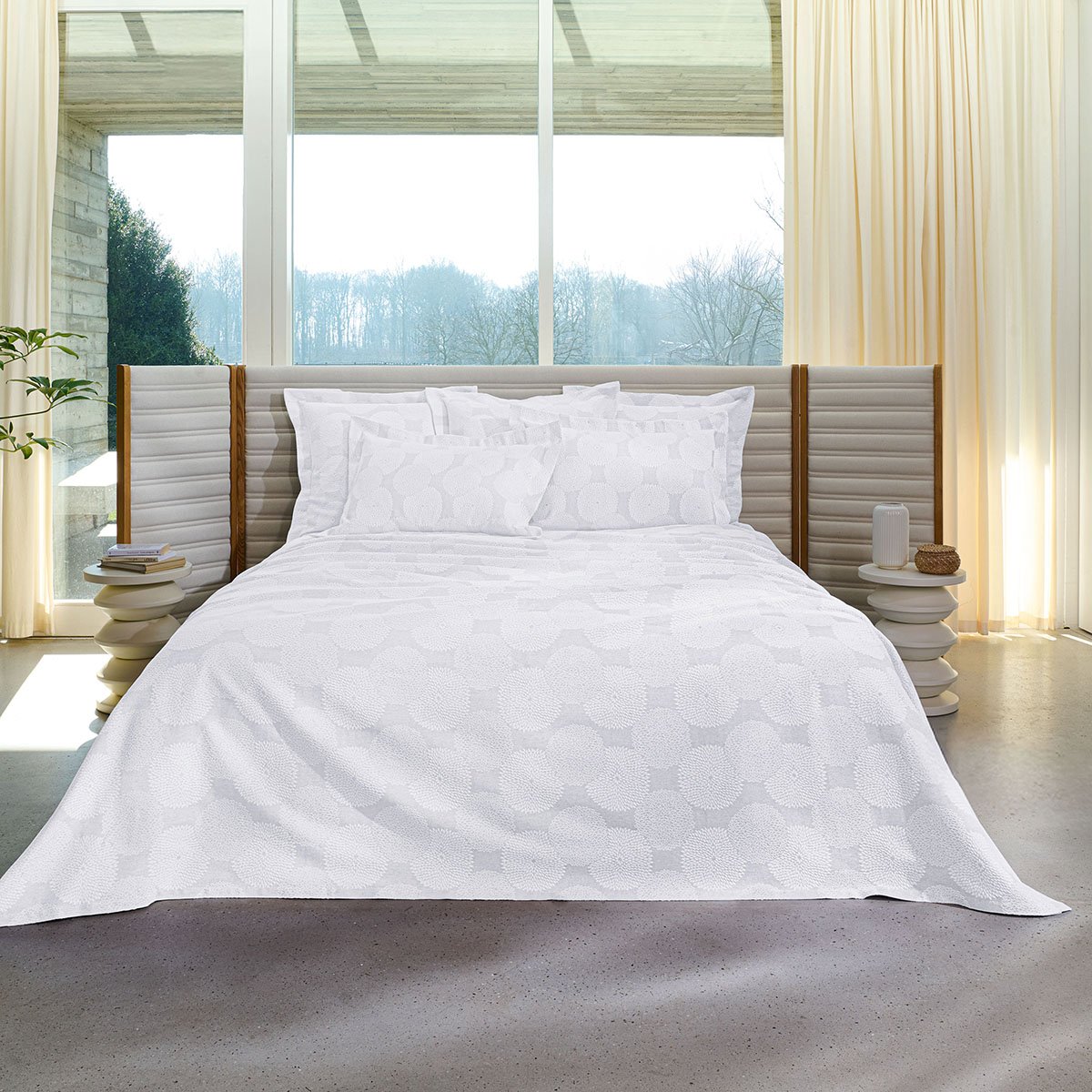COVERLET Dahlia · Blanc