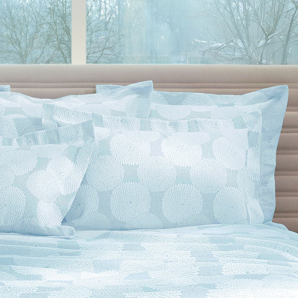 EURO SHAM Dahlia · Bleu