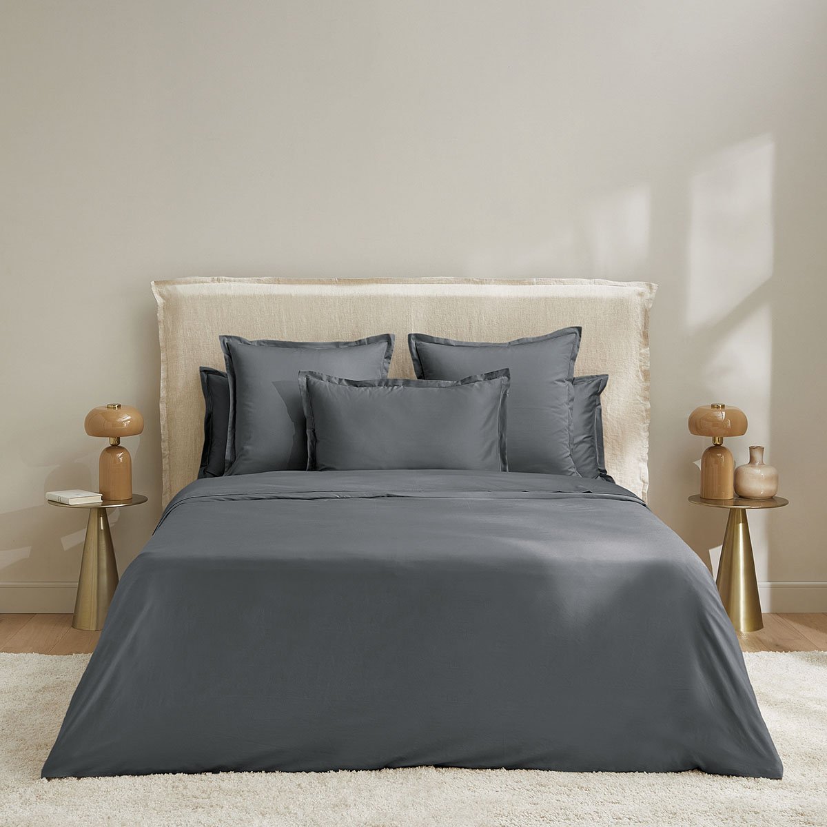HOUSSE DE COUETTE Eclat · Basalte