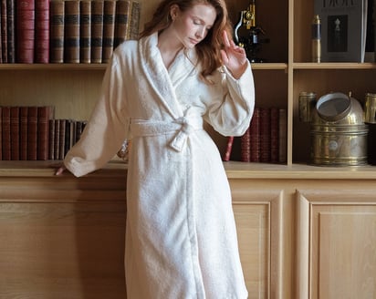 PEIGNOIR CHÂLE Bulle · Chèvrefeuille