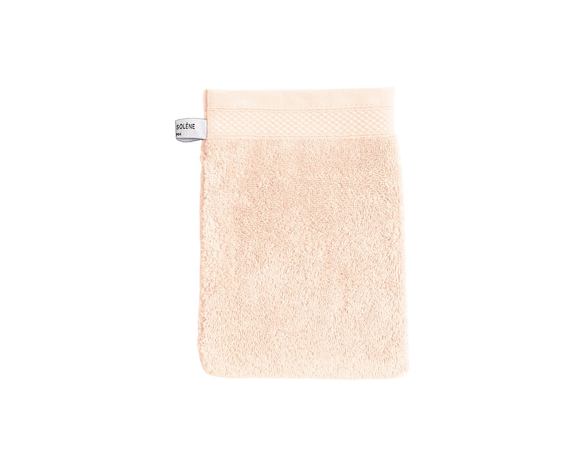 GANT DE TOILETTE Bulle · Abricot