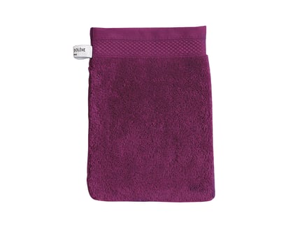 GANT DE TOILETTE Bulle · Prune