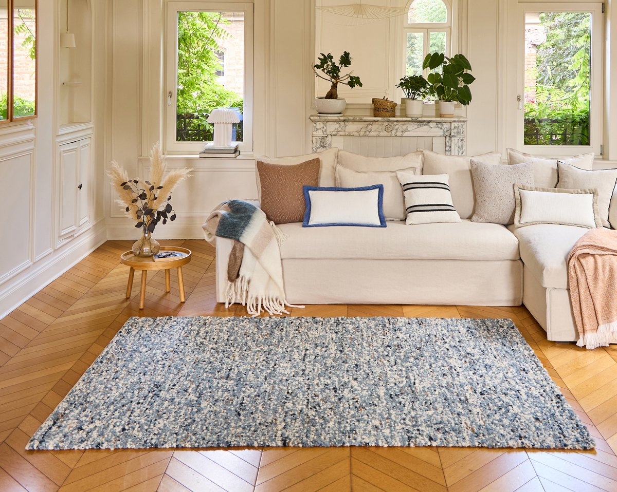 TAPIS Benoîte · Bleu