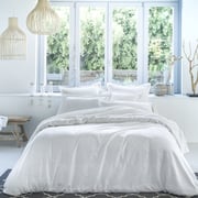 HOUSSE DE COUETTE Bord De Mer · Blanc/Blanc