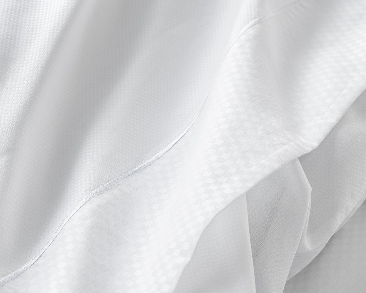 anne de solène DRAP PLAT Bord De Mer · Blanc/Blanc