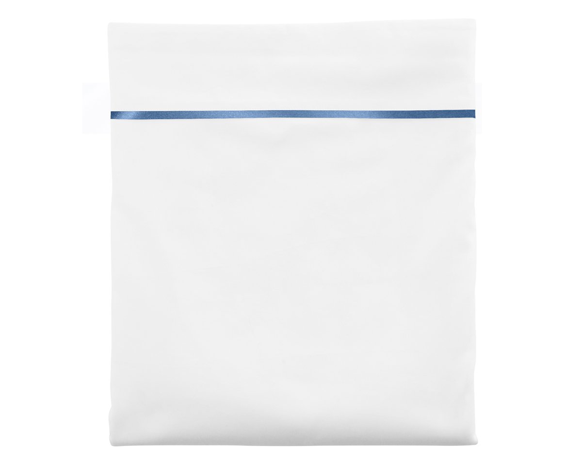 anne de solène DRAP PLAT Breteuil · Blanc/Bleu