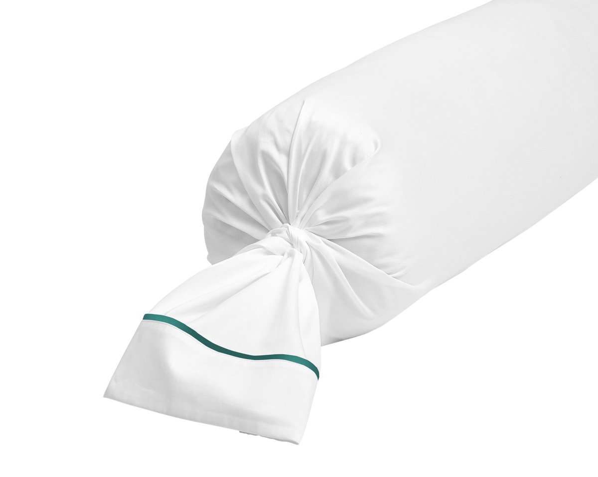 anne de solène TAIE DE TRAVERSIN Breteuil · Blanc/Vert
