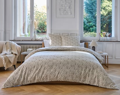 PACK HOUSSE DE COUETTE + TAIE(S) D'OREILLER Briac · Bronze
