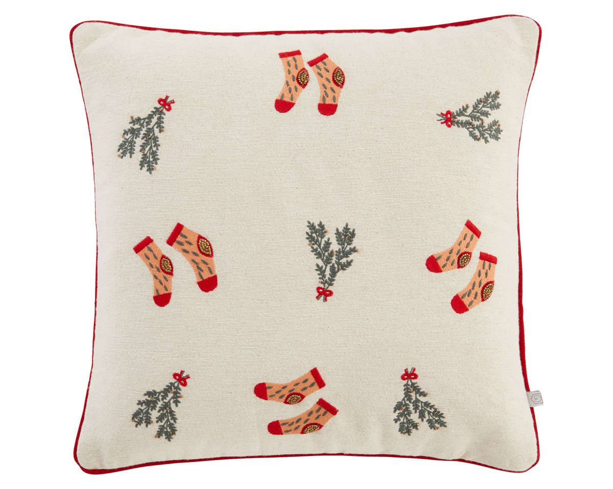 COUSSIN Brooke · Ecru/Rouge